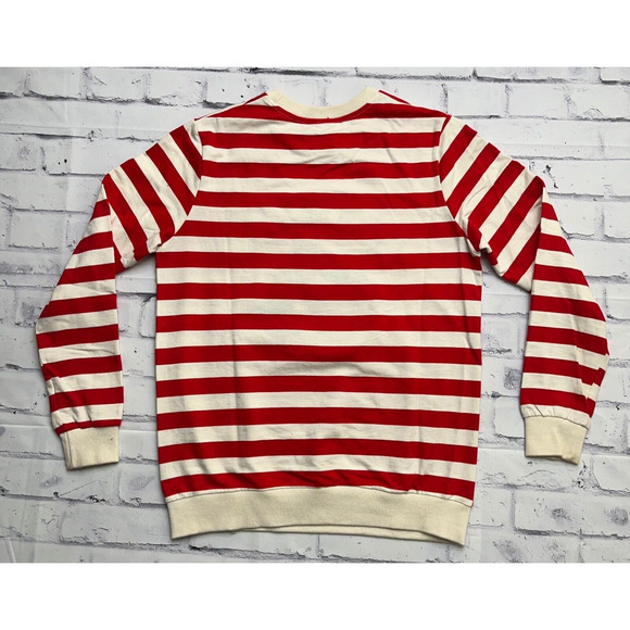 Astroboy Shirt Men's Large Red Striped Tezuka Productions Super Hero Atom Anime - Picture 3 of 16